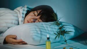 weed and sleep