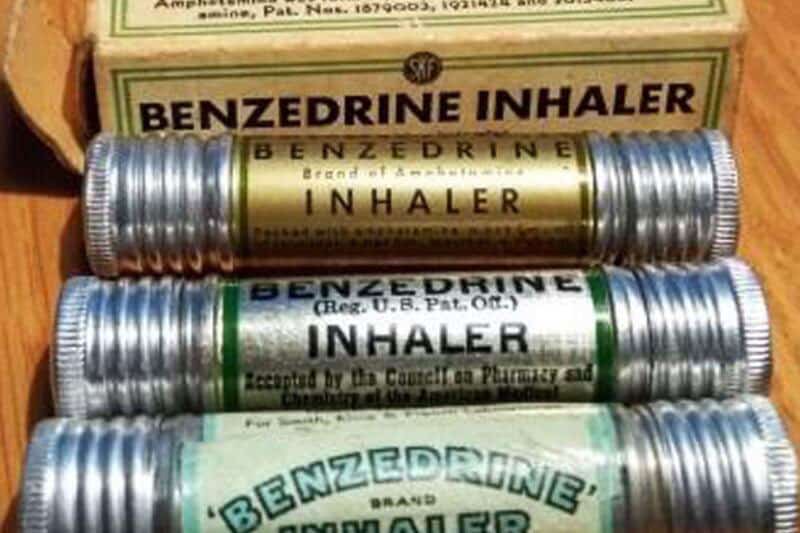 Benzedrine inhaler